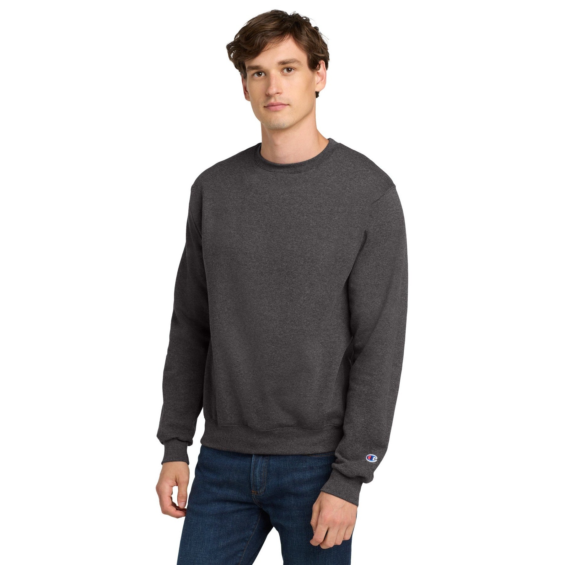 Champion-Champion® Powerblend® Crewneck Sweatshirt. S6000-MedTech-2